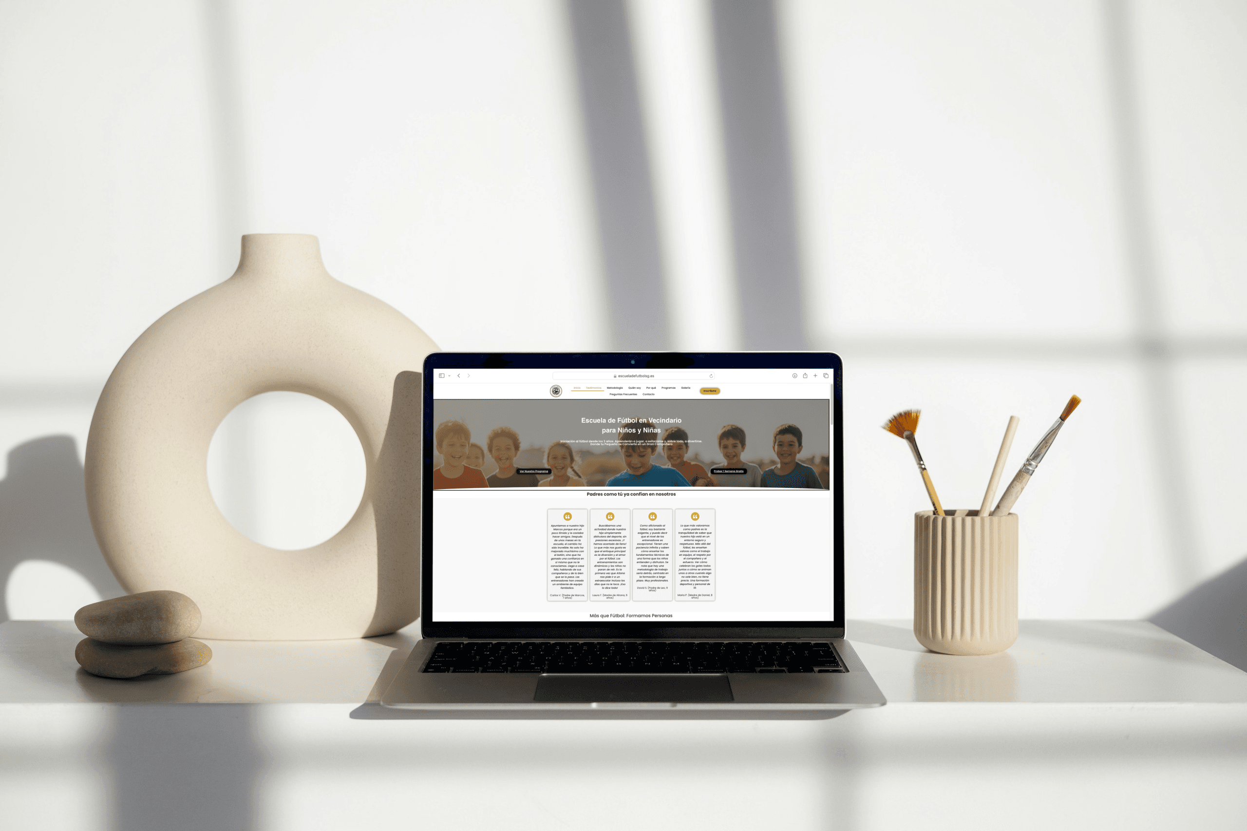 Captura Tráfico Escuela de Fútbol